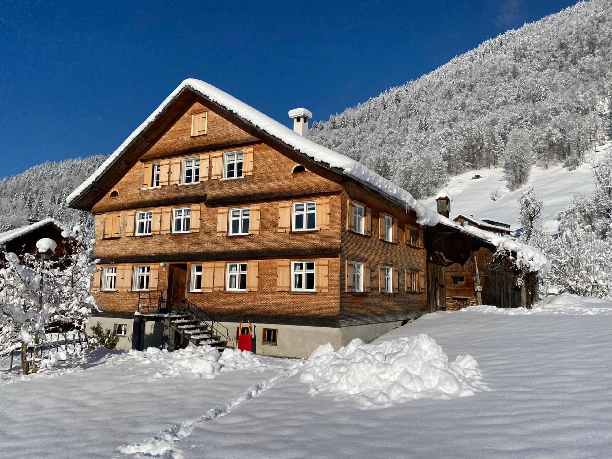 Bregenzerwaelderhaus Ambros Villa Бецау Екстериор снимка